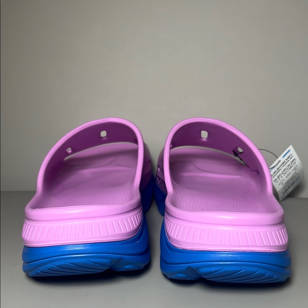 Hoka Purple and Blue Recovery Slides - Picture 6 of 7